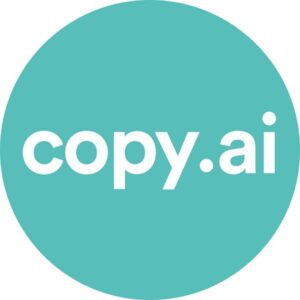 AI content generator interface creating marketing copy quickly