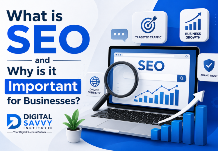 What is SEO and Why is it Important for Businesses?" digital savvy institute